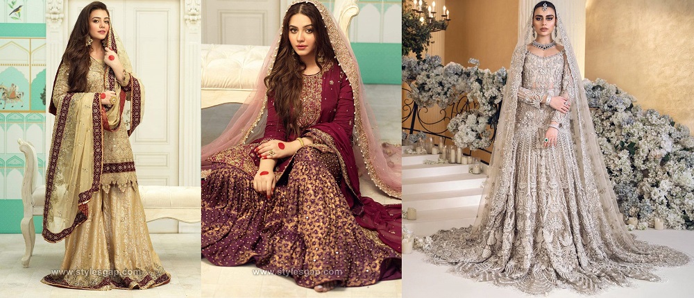 Pakistani Bridal Gharara Australia Nilofer Shahid Bridal Dresses with price