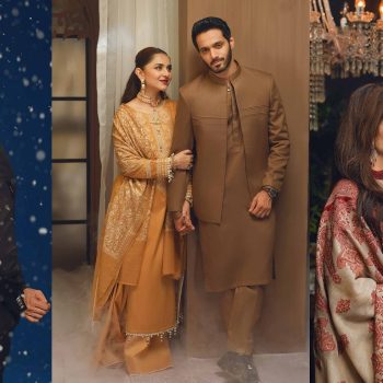 Nishat Linen Winter Dresses Collection Khaddar Linen Wool Jacquard Velvet Suits Designs