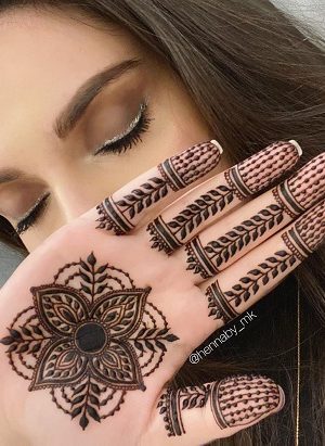 gol tikki mehndi design Archives - M-womenstyle
