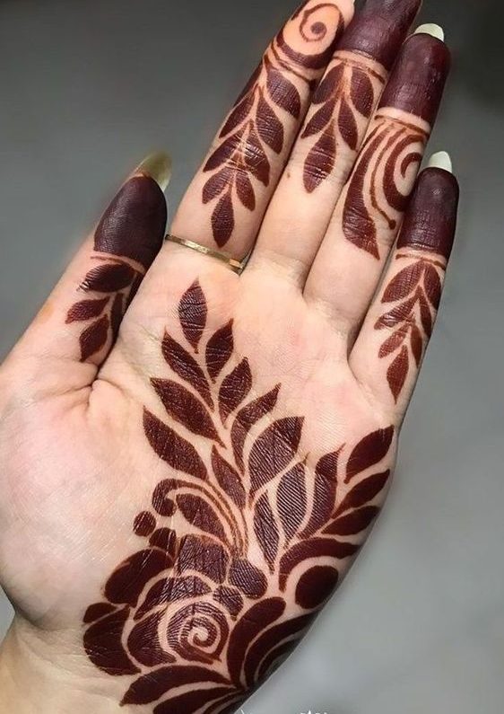 Beautiful leaves mehandi tattoo... - Sonia Mehandi Designs | Facebook
