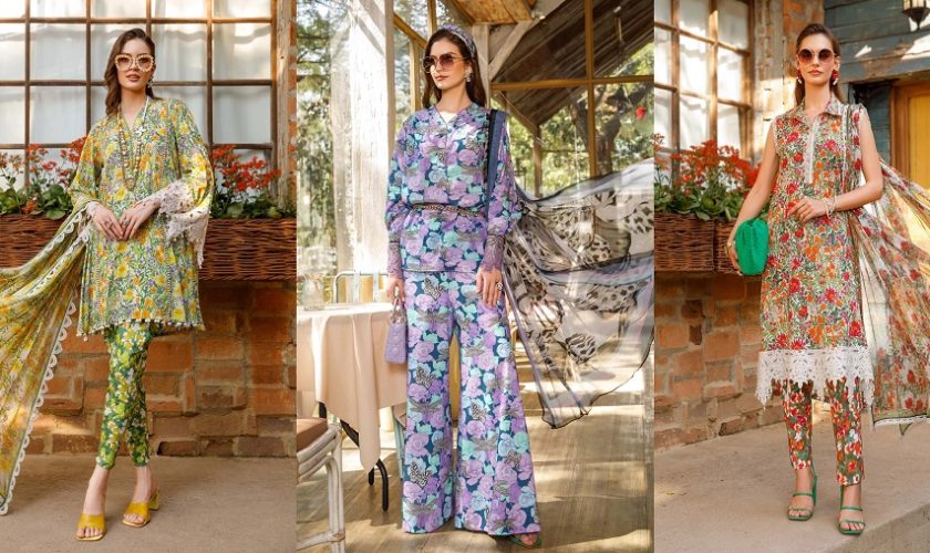 M Prints Maria B Printed Embroidered Lawn Collection 2023-2024