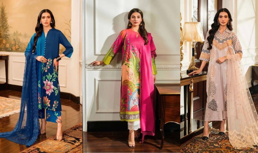 Nishat Linen Spring Summer Collection Best Lawn Dresses to Wear 2023-2024
