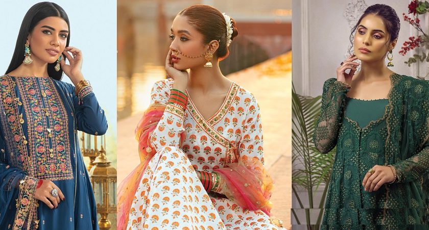 reaKayseria Beautiful Fancy Eid Dresses Collection for Women