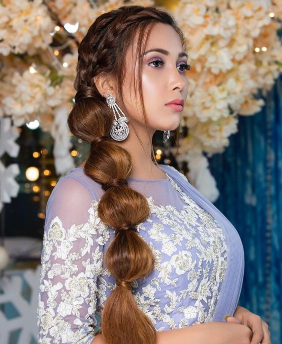 See more ideas about Wedding hair, Wedding hairdos and Bridal hairstyles |  Hairdo wedding, Prom hairstyles for long hair, Diy hairstyles