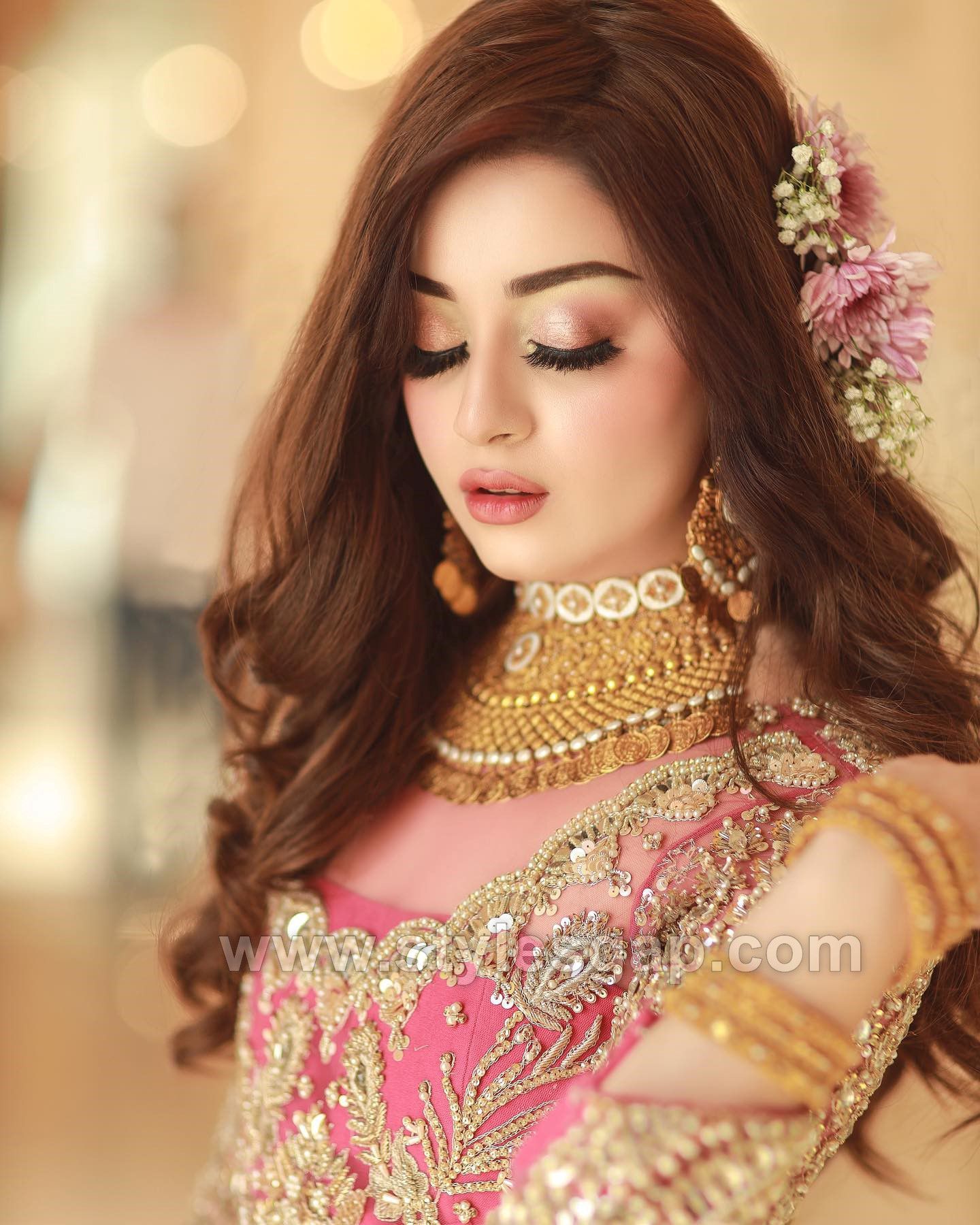 💕REALBRIDE💕Walima #bridal #hair by #coshimakeup 💖 glowy… | Flickr