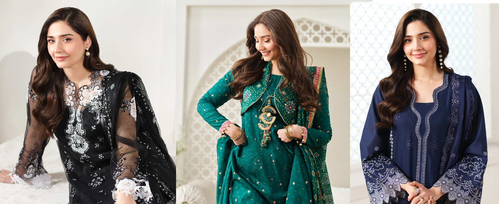 Kayseria Beautiful Fancy Eid Dresses Collection.