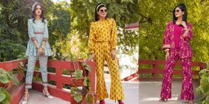 Latest Summer Same Printed Dresses Digital Floral Designs 2025