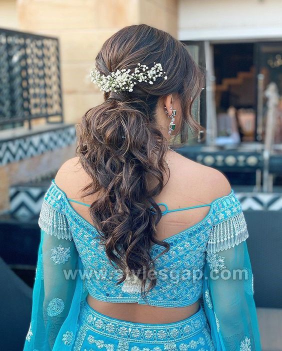 30 Easy  Best Indian Hairstyles for Gown for all Hair Types  Events