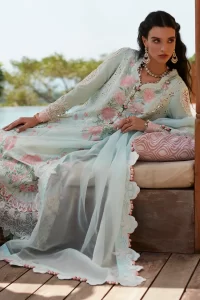 soft pastel blue elan dress
