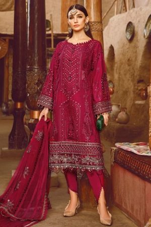 Latest Maria B Eid Lawn Stylish Dresses Designs Collection