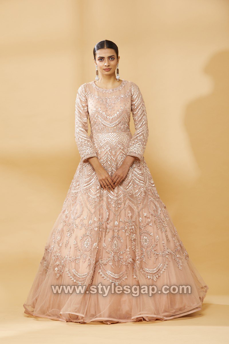 Bridal Maxi Style Anarkali Dresses Gowns