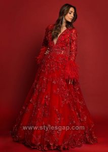 Bridal Maxi Style Anarkali Dresses Gowns