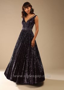 Formal Party Wear Maxi Style Anarkali Dresses Gowns