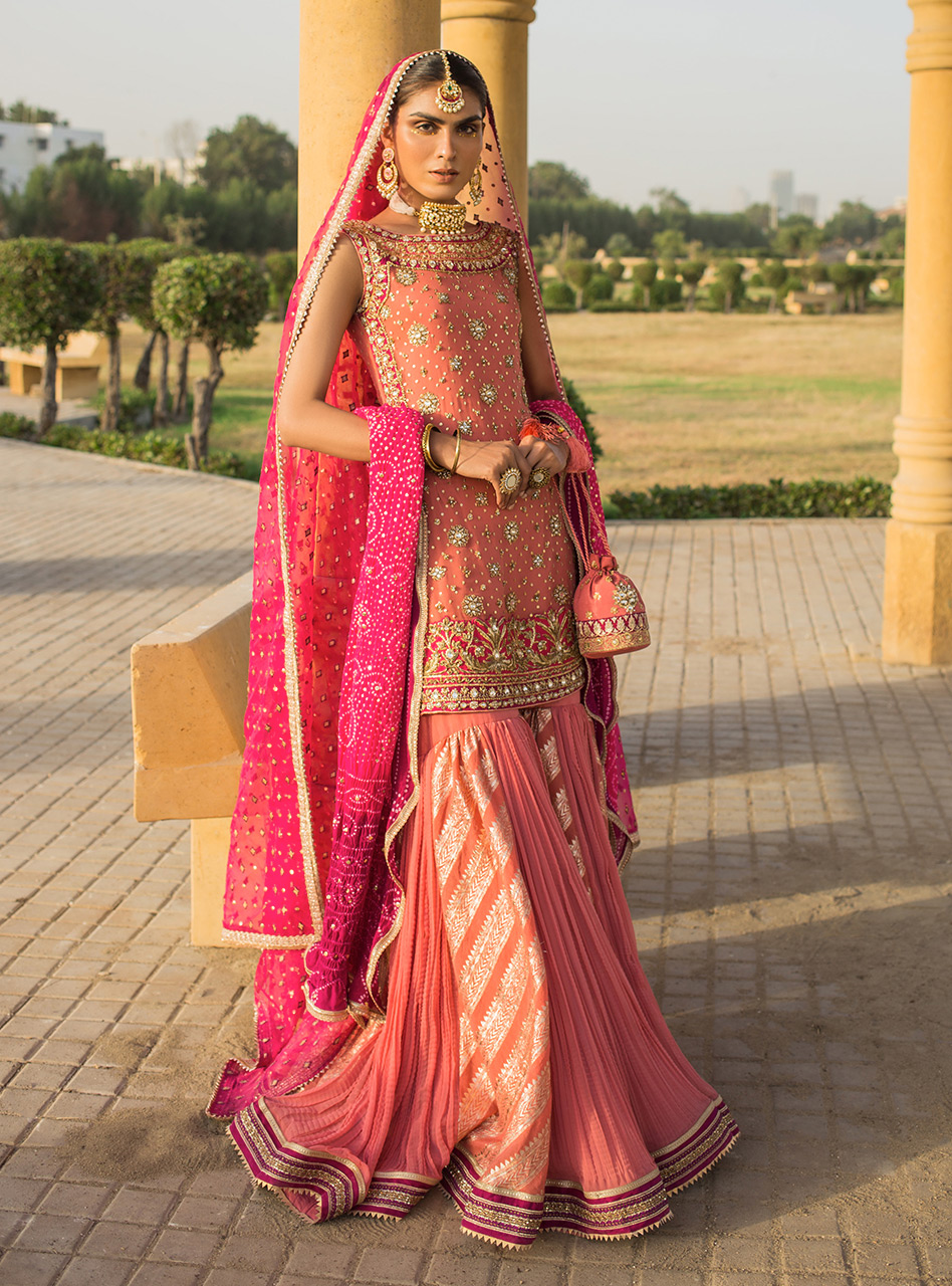 Latest Formal Wedding Bridal Sharara Designs 2021 2022 Collection