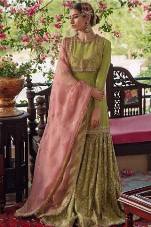 Latest Wedding Bridal Sharara Designs