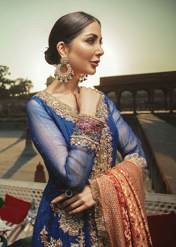 latest wedding sharara designs