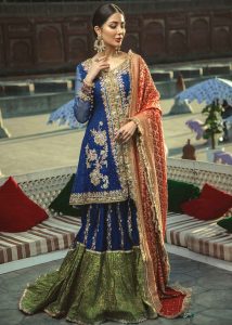 Latest Formal Wedding Bridal Sharara Designs
