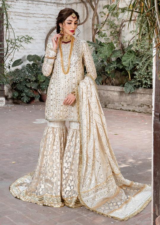 Latest Formal Wedding Bridal Sharara Designs