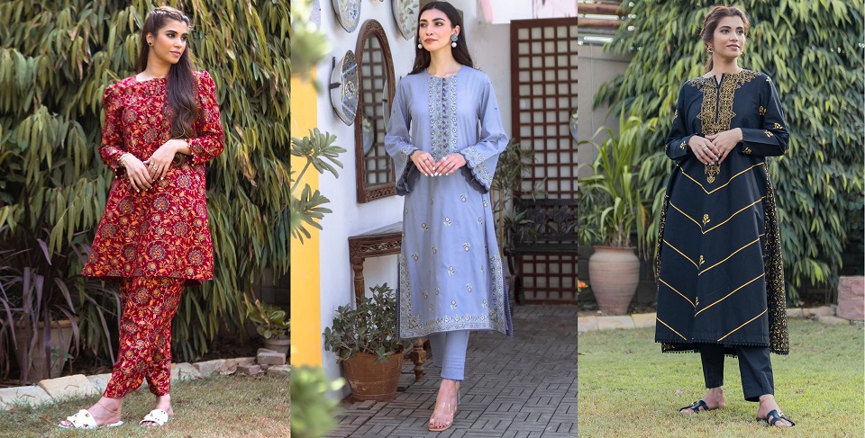 Pakistani Kurtis Designs 2023, Stylish Casual Shirts & Ready-to-Wear Kurta  Tops for Women 2023 Online