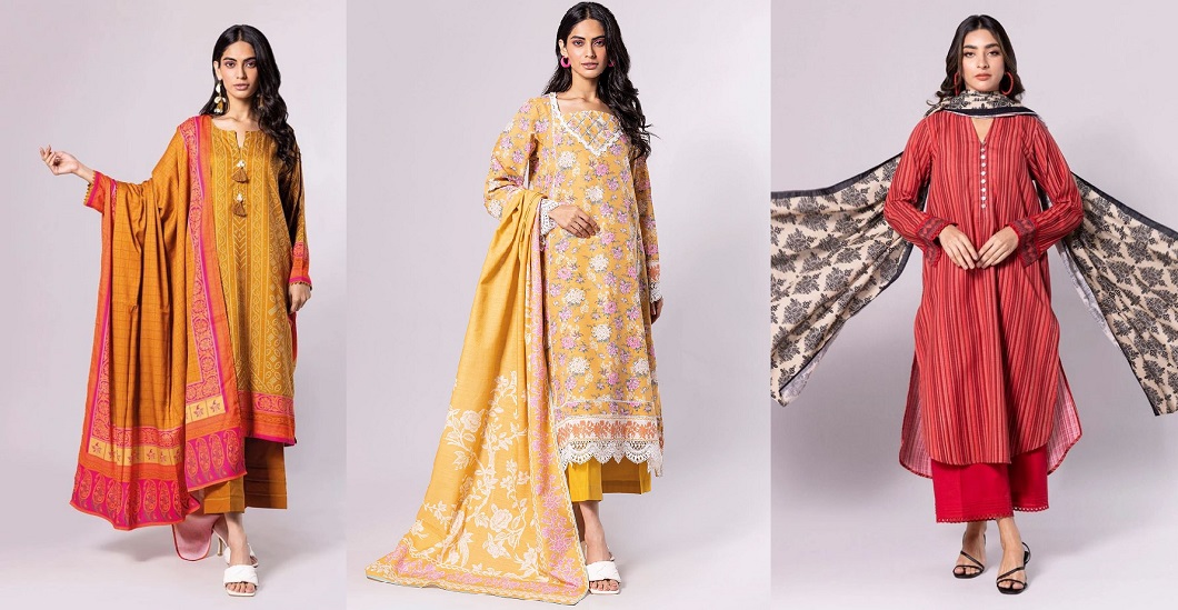 Latest Khaadi Winter Collection 2023 | eduaspirant.com