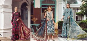 M Prints Latest Maria B Winter Printed Dresses Collection 2023-2024