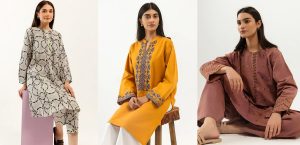 Beech Tree Pakistani Winter Shirts Kurtis Coord Sets 2023-2024