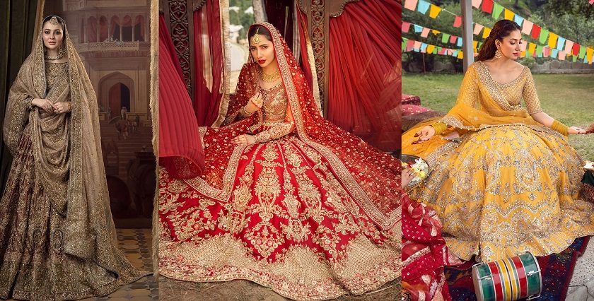 Faiza Saqlain Latest Bridal Dresses Luxury Designs Collection