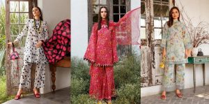 M Basics Maria B Latest Women Printed Dresses Collection 2024