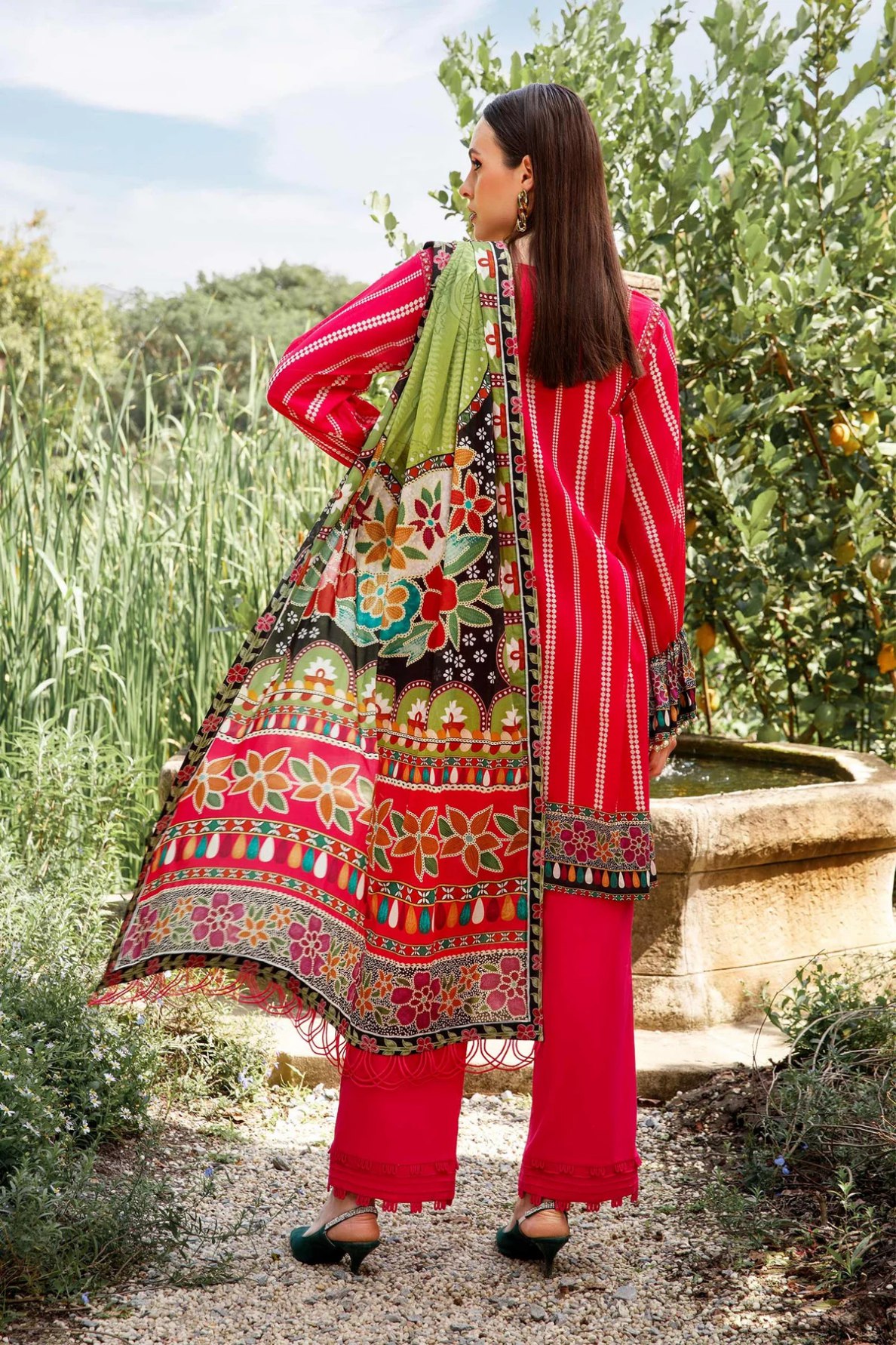 M Basics Maria B Latest Women Printed Dresses Collection 20232024 (55