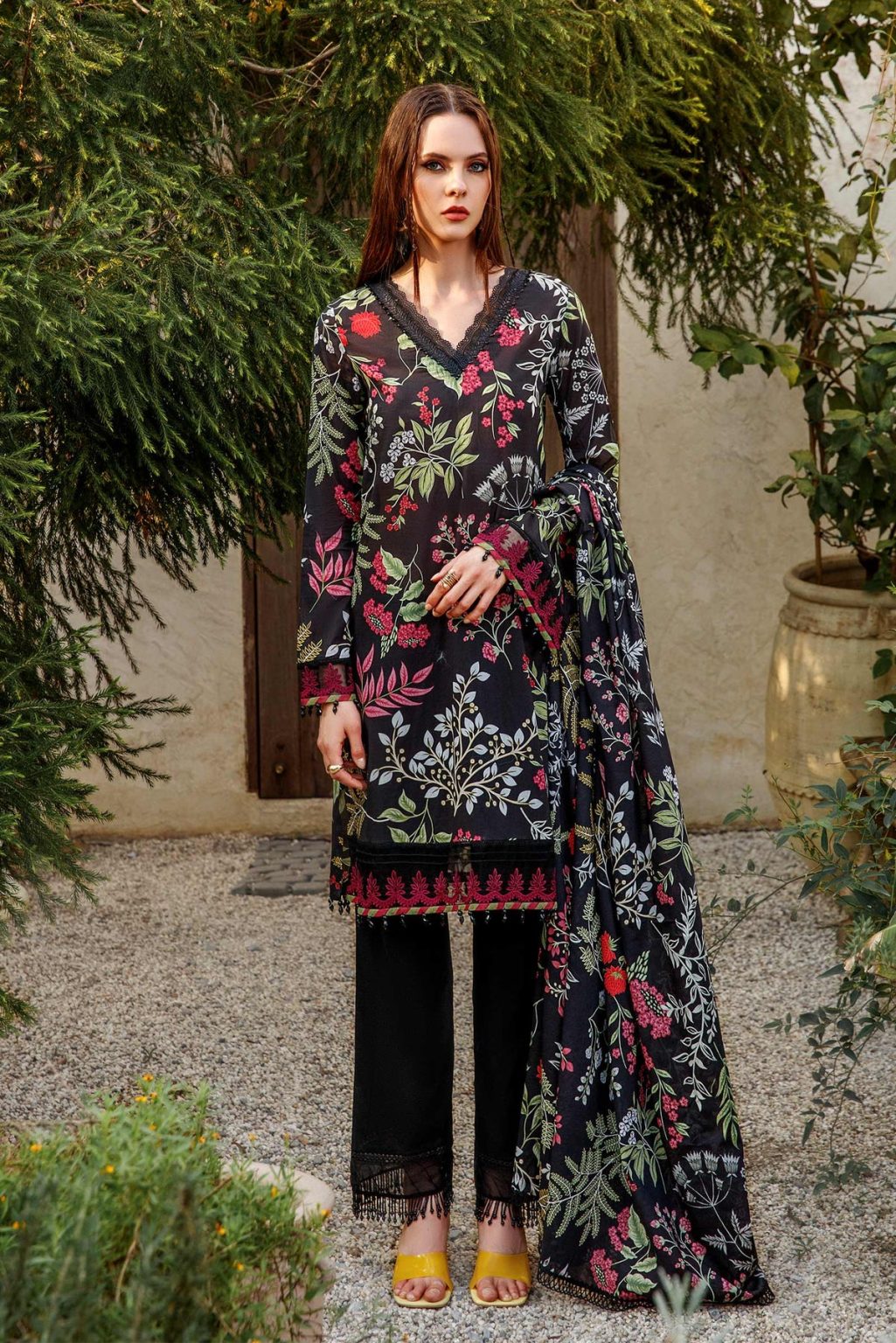 M Basics Maria B Latest Women Printed Dresses Collection 2023