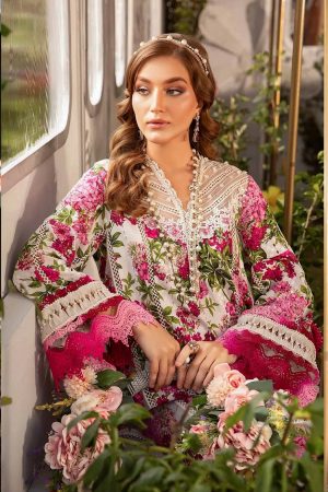 M Prints Maria B Printed Embroidered Lawn Collection 2024 (64)