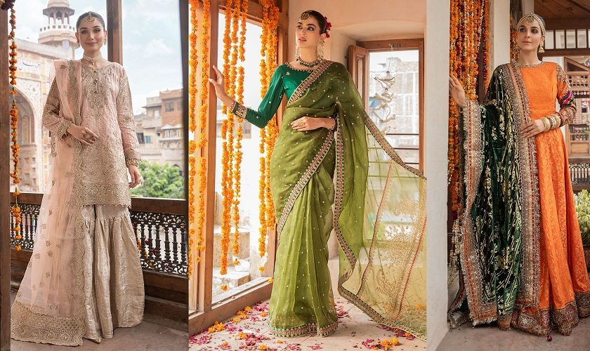 Maria B Ready to Wear Pakistani Wedding Formal Dresses