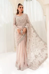 fully heavy work designer saree