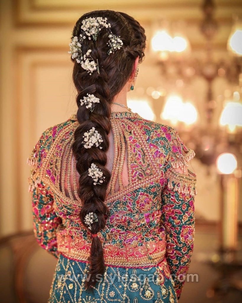 Bridal Braids Latest Pakistani Bridal Hairstyles Wedding Trends (1