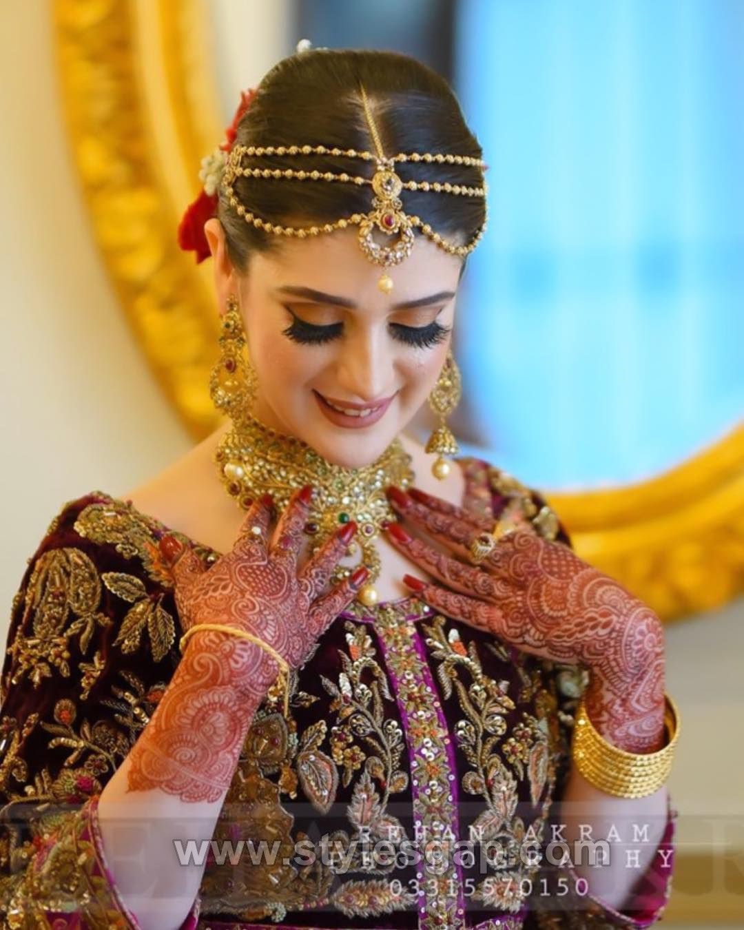  Bridal Braids - Latest Pakistani Bridal Hairstyles Wedding Trends (6 ...
