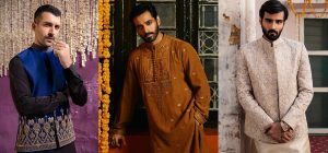 Men Eid Festive & Wedding Kurtas, Waistcoats, Prince Coats 2024