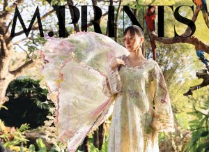 butterfly viral dress design by Maria B M Prints Collection