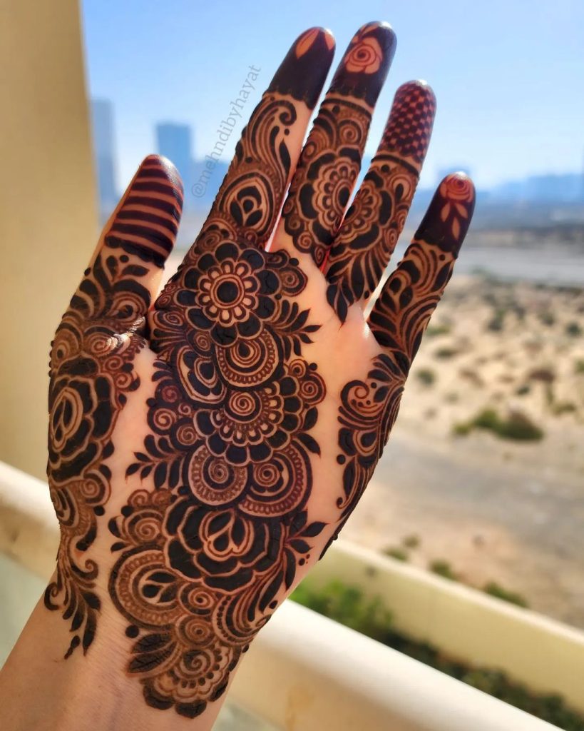 Floral Mehndi Designs (12)