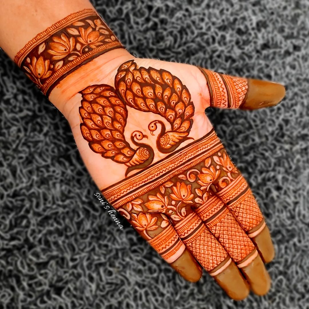 New Peacock Mehndi Designs - Simple & Stylish Mehndi Designs (7 ...