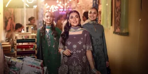 Sapphire Eid collection 2026 featuring Ayeza Khan