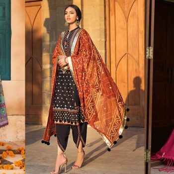 Gul Ahmed Festive Dresses Collection -Lawn, Silk & Chiffon Dresses