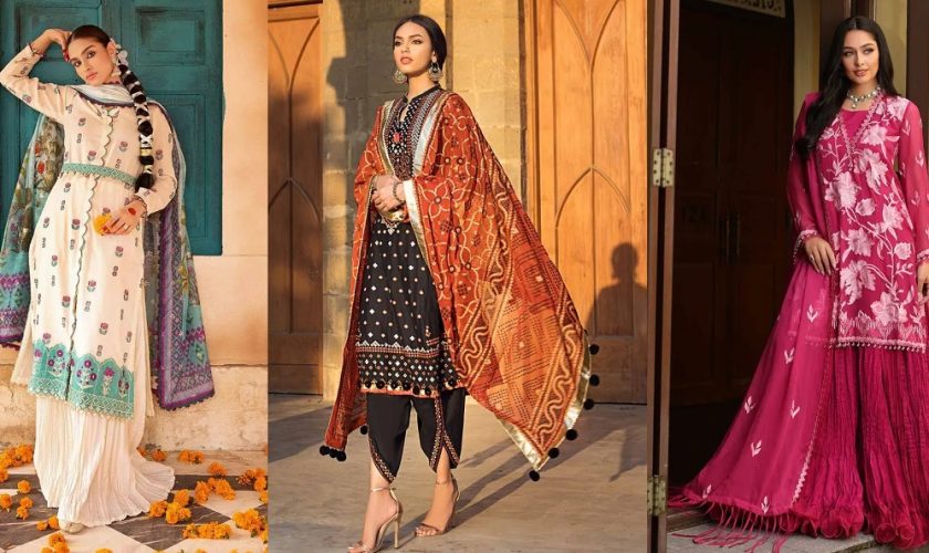 Gul Ahmed Festive Dresses Collection -Lawn, Silk & Chiffon Dresses
