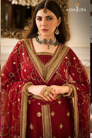 Meerab – Pakistani Asim Jofa New Collection Latest Fancy Dresses Festive Suits (8)