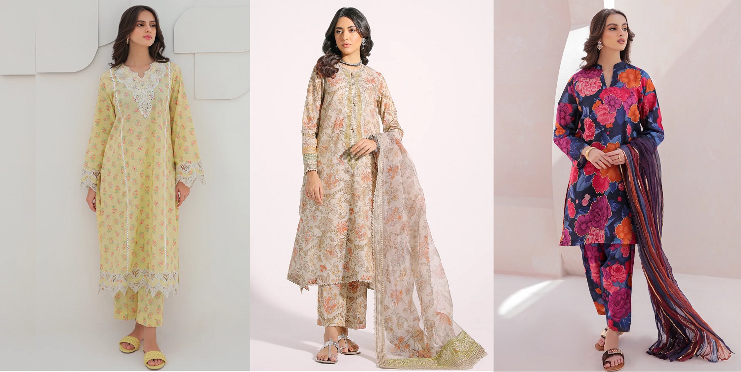 Top Pakistani Brands Latest Women Ready to Wear Pret Dresses